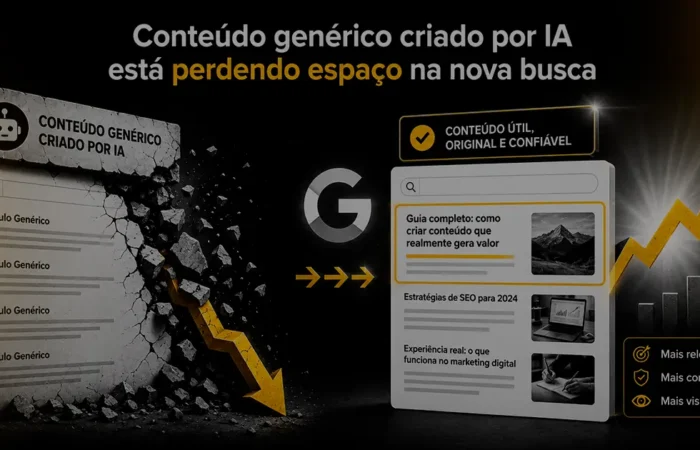 IA generativa não substitui SEO