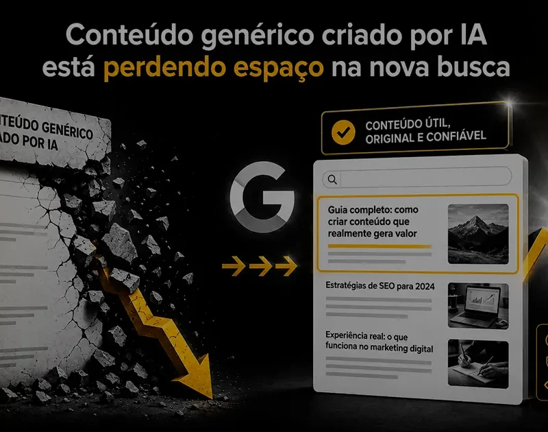 IA generativa não substitui SEO